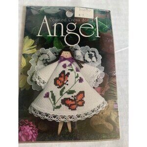 Designs For The Needle Monarchs Angel Ornament Counted Cross Stitch Kit New Seal